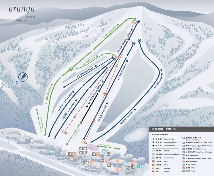 查看阿那亚拾雪川滑雪场季卡价格